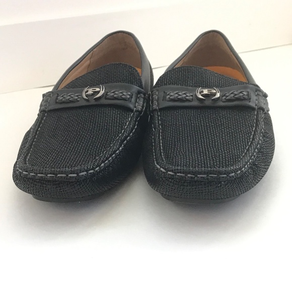PHAT FARM Classic Driving Loafers Slip On Comfort Shoes Black Men’s Size 10 Wide - Picture 7 of 16